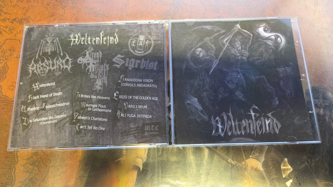 Absurd Grand Belial's Key Sigrblot Cd Weltenfeind