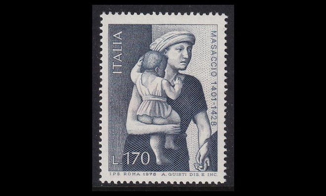 Italia 1626 ** Taidemaalari Masaccio (1978)