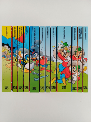 Walt Disney : Aku Ankan taskukirjat 373 -384
