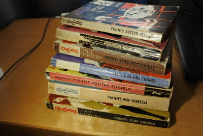 Leslie Charteris: Pyhimys pokkareita, 7kpl, yhteensä 3,5€