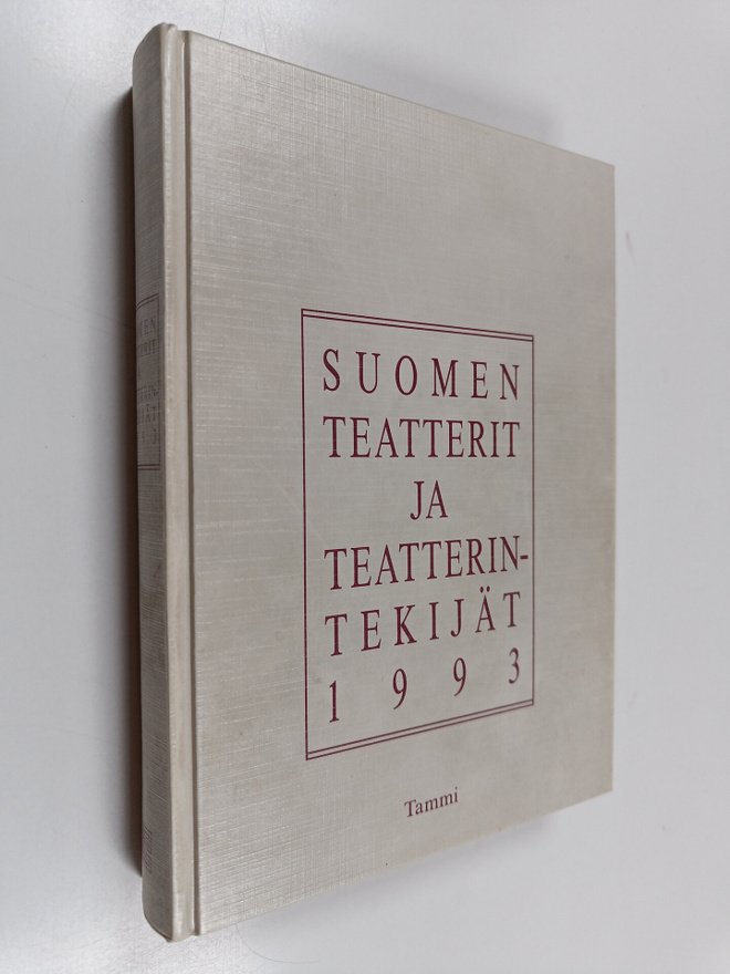 Riitta ym. (toim.) Seppälä : Suomen teatterit ja teatteri...