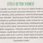 Inspiraatioita - 100 tietä tietoiseen läsnäoloon - pikkukuva 3