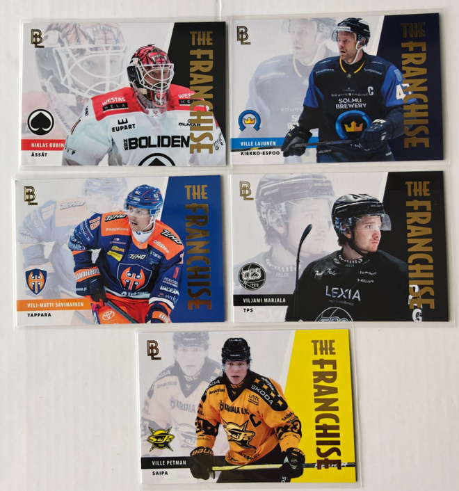 Blueline 2024-25 5x The Franchise /500