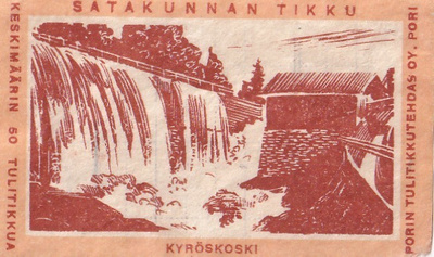 Kyröskoski, Satakunnan tikku   .b479