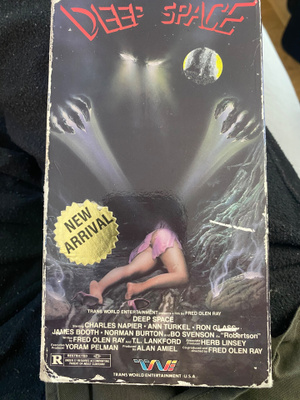 Deep Space VHS Fred Olen Ray 1988