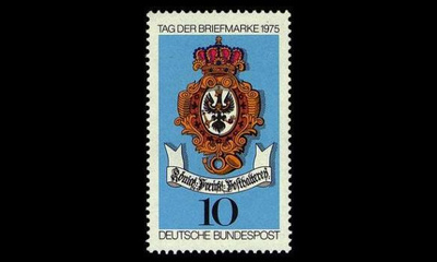 Saksa 866 ** Postimerkin päivä (1975)