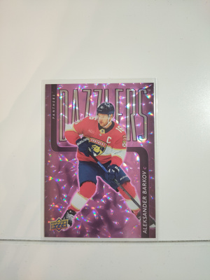 2025-26 Upper Deck - Dazzlers Pink #DZ-16 Aleksander Barkov
