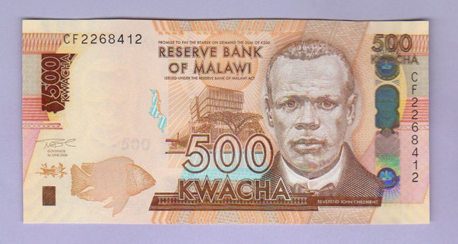 Malawi 500 Kwacha v.2024 UNC P-66