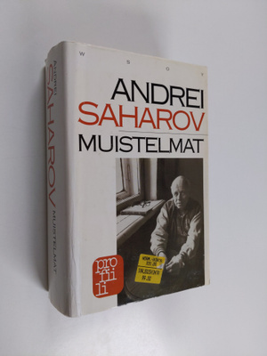 Andrei Saharov : Muistelmat