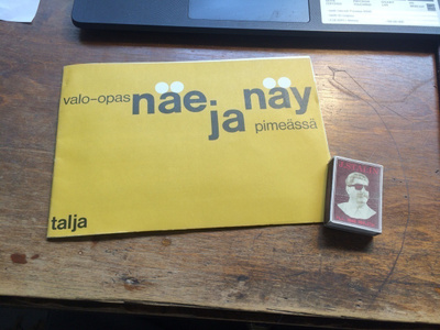 Talja:valo-opas, näe ja näy pimeässä