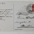 Maalaistalo, hanhet laumana menossa lammelle, p. 1910 - pikkukuva 2