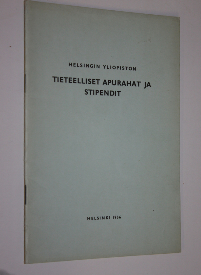 Helsingin yliopiston tieteelliset apurahat ja stipendit