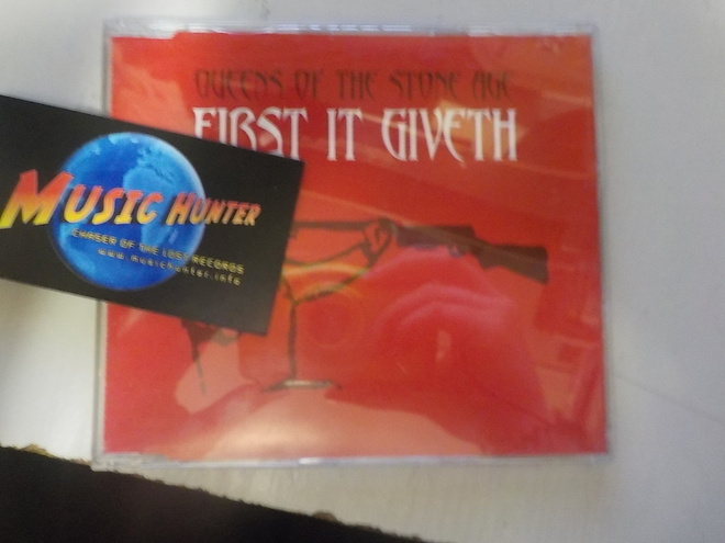 QUEENS OF THE STONE AGE - FIRST IT GIVETH PROMO CDS