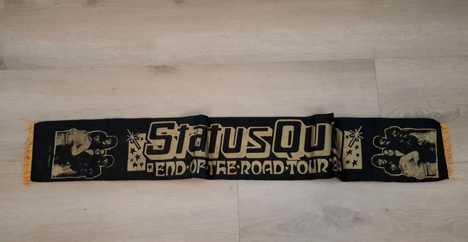 STATUS QUO Kiertue kaulaliina 1984