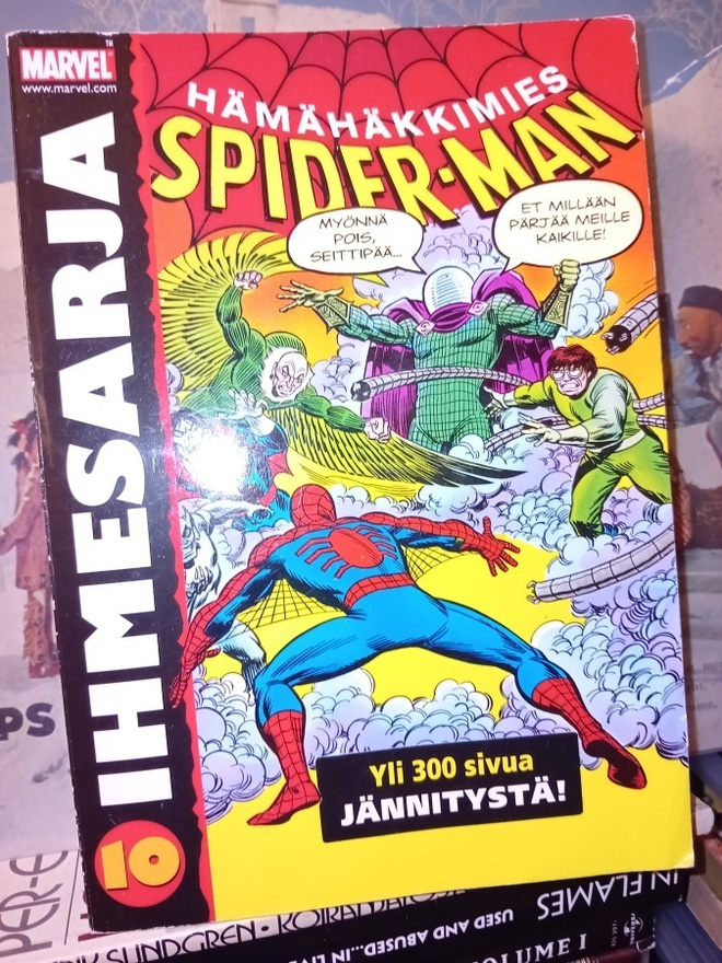 Ihmesarja 10 Spider-man ( SIS POSTIKULU