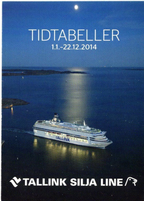 TALLINK SILJA FICKTIDTABELLER 2014