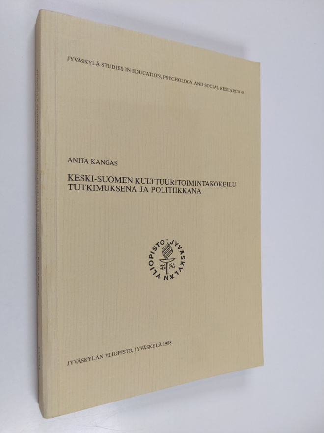 Anita Kangas : Keski-Suomen kulttuuritoimintakokeilu tutk...