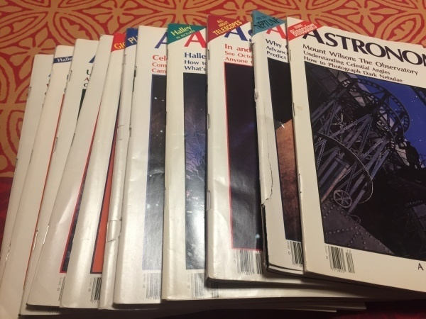 ASTRONOMY MAGAZINE VUOSIKERTA 1986 HYVÄ