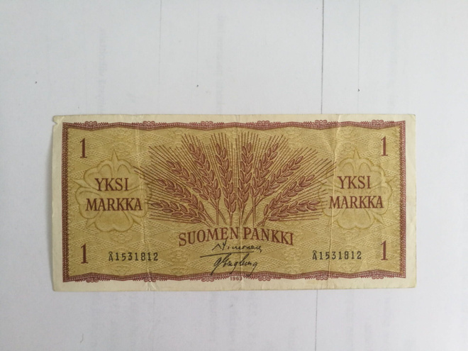 Suomi	1963	 1 markka 2kpl  (14246-7)