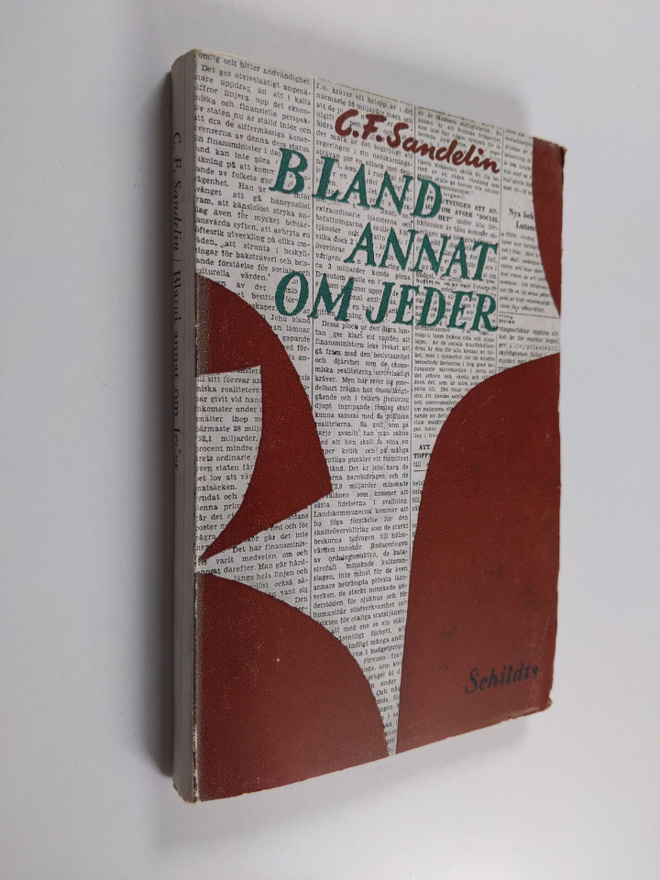 Carl Fredrik Sandelin : Bland annat om Jeder