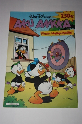 Aku Ankka # 33 / 2004 – Vicarin lukujärjestysliite
