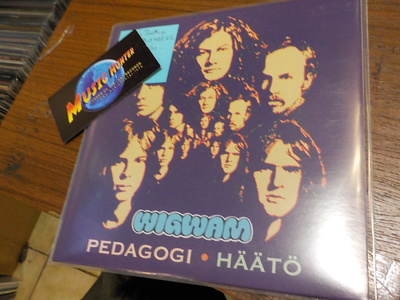 WIGWAM - PEDAGOGI / HÄÄTÖ M-/M- 7'' SINGLE