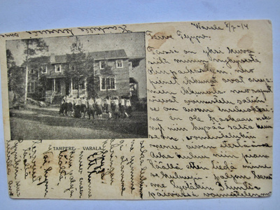 VANHA Postikortti Tampere Varala 1914