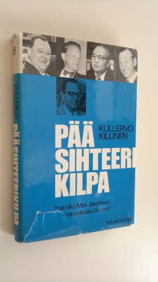 Kullervo Killinen : Pääsihteerikilpa : putosiko Max Jakob...