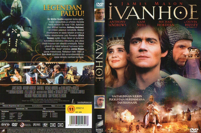Ivanhoe	(61 916)	UUSI	-FI-	DVD	suomik.		james mason	1982