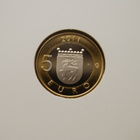Suomi 2011 5 € Ahvenanmaa maakuntaraha PROOF - pikkukuva 5
