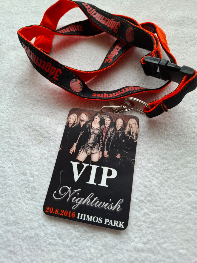 Nightwish VIP Jägermeister KAULANAUHA 2016 HIMOS