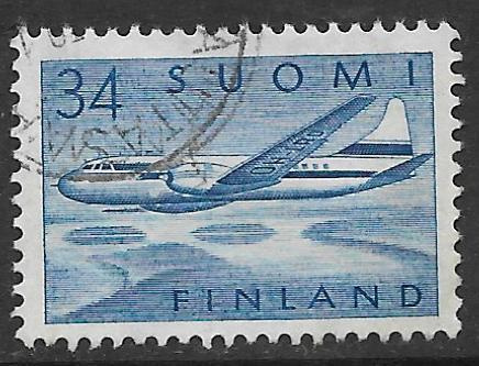 Yleismerkki 34mk 1958 (LAPE 498) O