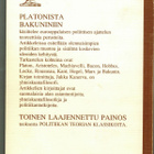 Platonista Bakuniniin - Politiikan teorian klassikoita - pikkukuva 2