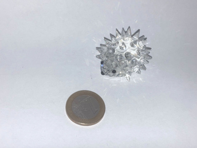 Swarovski 013989 Hedgehog Oval small no whiskers (1987-2006)