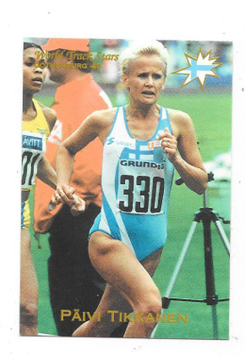 1995 Göteborg World Track Stars #19 Päivi Tikkanen , Suomi