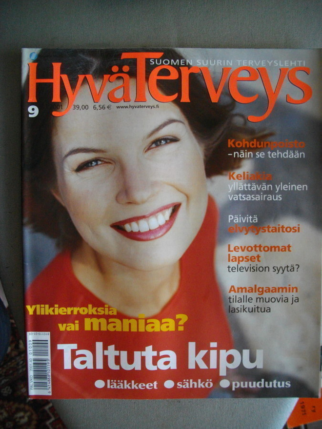 Hyvä Terveys Nro 9/2001 (15.3)