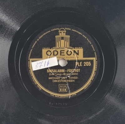 Savikiekko 1939 - Michael Jary Tanssiorkesteri Odeon PLE 205