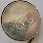 VANHA Kaulakoru Riipus Hopeaa 916 Design 1960 HIENO - pikkukuva 3