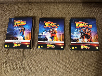 Back to the Future Trilogy (4K UHD + Blu-ray) - CE Steelbook