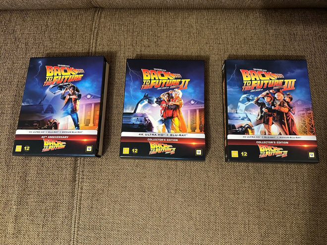 Back to the Future Trilogy (4K UHD + Blu-ray) - CE Steelbook