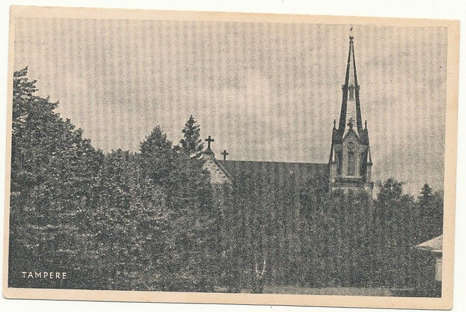 TAMPERE, Aleksanterin kirkko - vanha kortti