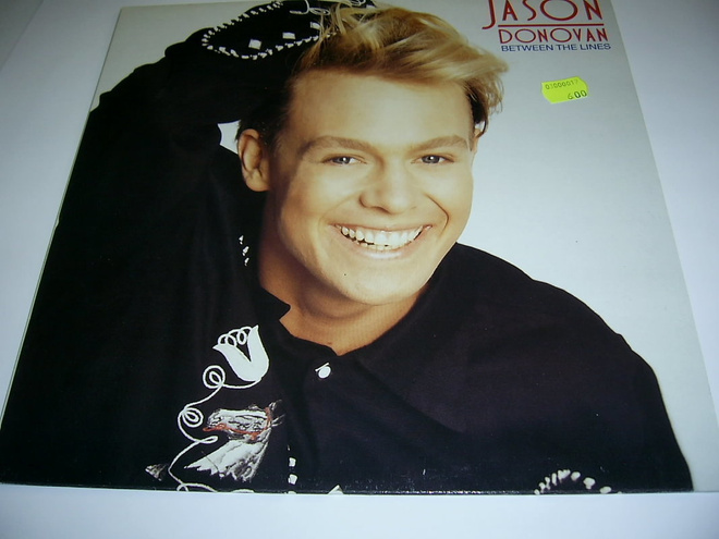 JASON DONOVAN : BETWEEN THE LINES  (LP)
