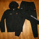 ellesse musta tuulipuku / takki + housut S - pikkukuva 1