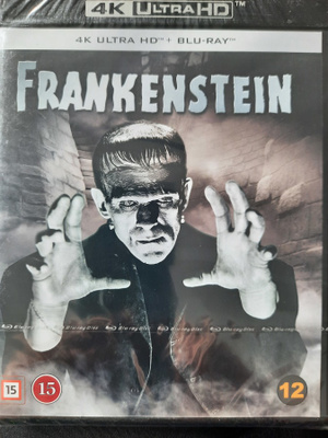FRANKENSTEIN  BLU-RAY UUSI Boris Karloff