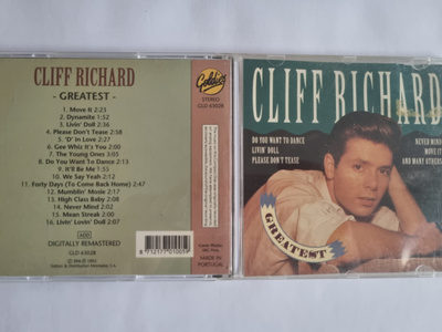 CLIFF RICHARD: GREATEST CD