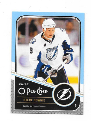 2011-12 OPC #170 Steve Downie Tampa Bay Lightning gooni