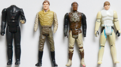 Star Wars vintage - 4 figuuria