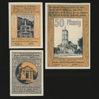 Saksa Notgeld 10, 25, 50 Pfg, Neustrelitz 1922 - pikkukuva 2