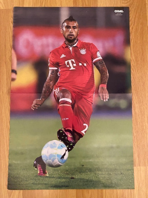 Arturo Vidal juliste