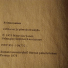 SIENESTÄJÄN KIRJA: MAURI KORHONEN - pikkukuva 2